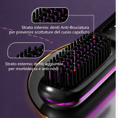 La PRIMA spazzola intelligente per capelli corti