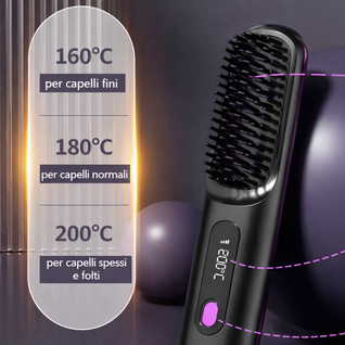 La PRIMA spazzola intelligente per capelli corti